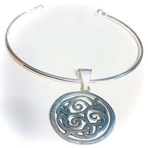 Silpada Sterling Celtic pendant